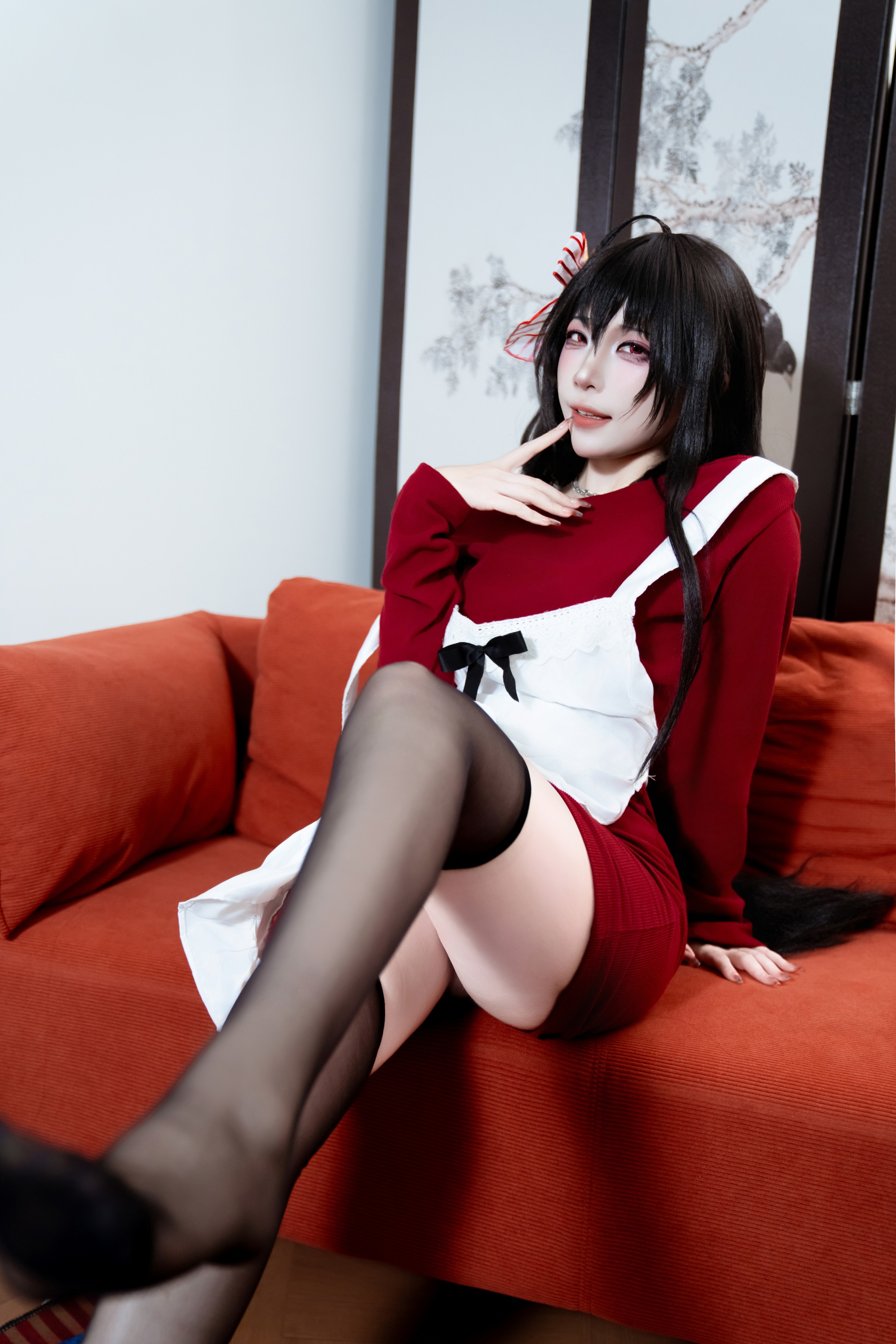图片[1]-二佐Nisa – NO.234 碧蓝航线 大凤 居家服 [31P]-XikXak